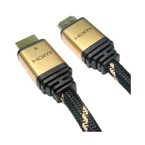 1m HDMI 1m HDMI HDMI Nero, Oro cavo HDMI - Foto 1